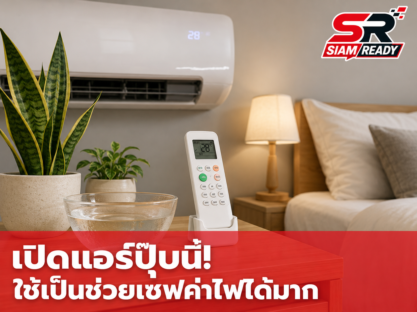 แชร์เทคนิคประหยัดค่าไฟฉบับง่าย! ปรับการใช้งานรีโมทแอร์ช่วยลดรายจ่ายได้จริง