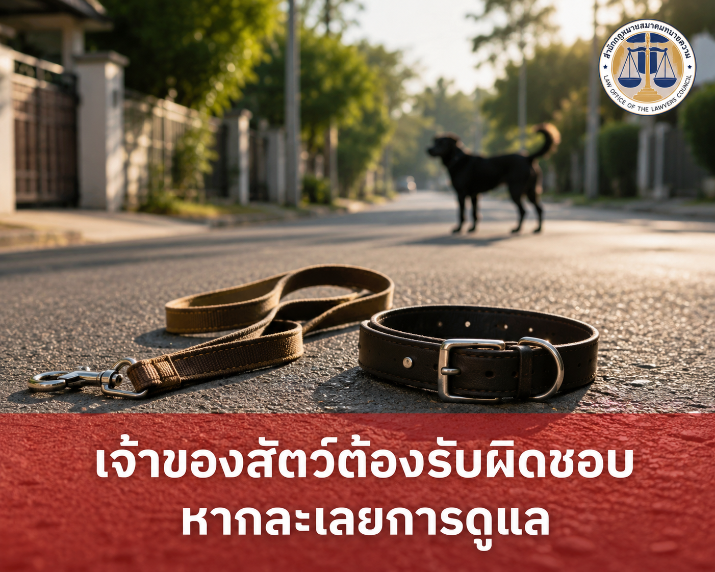 ไขข้อข้องใจ: สุนัขเห่าจนคนตกใจล้มบาดเจ็บ เจ้าของต้องรับผิดชอบค่าเสียหายหรือไม่?