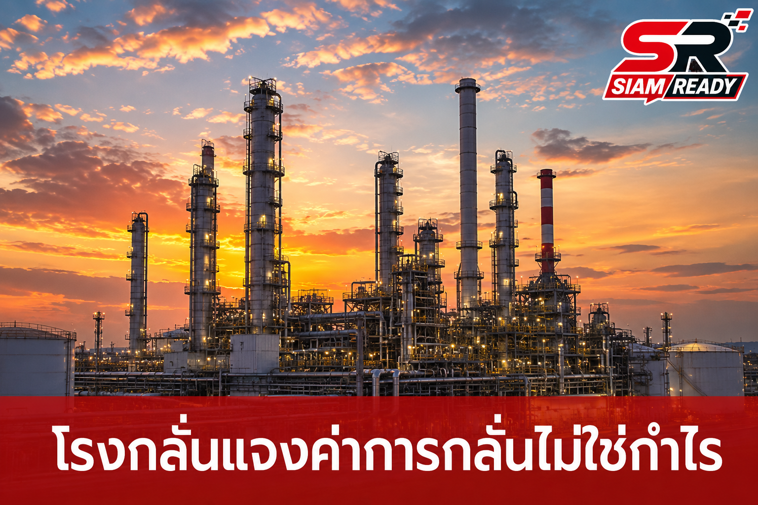กลุ่มโรงกลั่นแจงค่าการกลั่นไม่ใช่กำไรจริง เผยต้นทุนสงครามกดผลตอบแทนลดฮวบ
