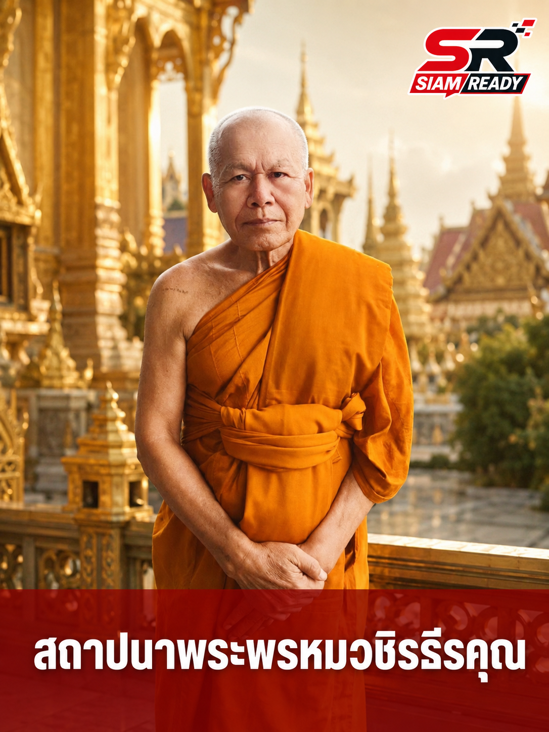 โปรดเกล้าฯ สถาปนา 'พระพรหมวชิรธีรคุณ' ขึ้นเป็นพระราชาคณะเจ้าคณะรอง