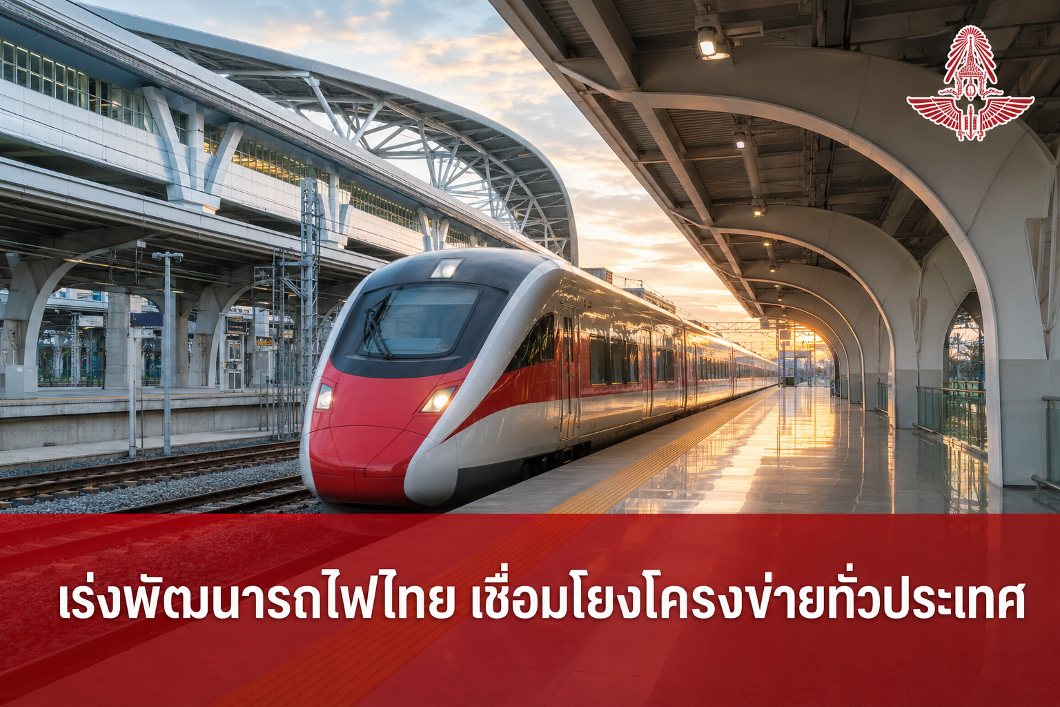 รฟท. เผยแผนปฏิบัติการปี 70 เดินหน้า 69 โครงการ ปักหมุดรายได้ 1.1 หมื่นล้าน