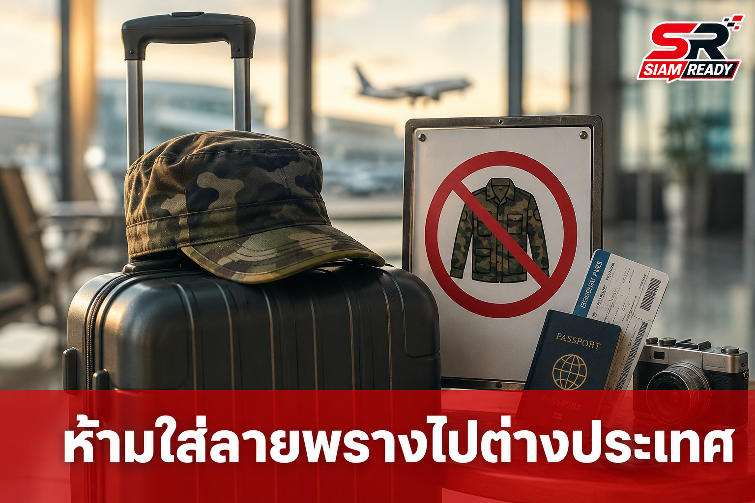เตือนนักท่องเที่ยว! 21 ประเทศทั่วโลกห้ามใส่ 'ลายพราง' ฝ่าฝืนโทษหนักปรับเป็นแสน