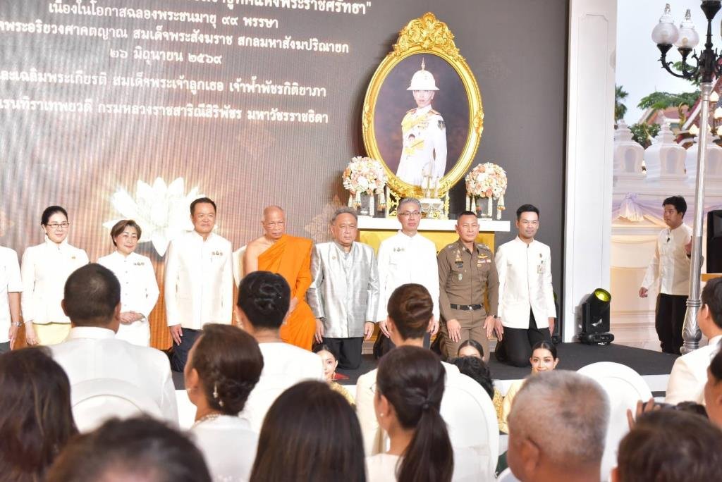 ผบ.ตร. ร่วมพิธีเปิดนิทรรศการเฉลิมพระเกียรติ 99 พรรษา สมเด็จพระสังฆราช ณ วัดราชบพิธฯ