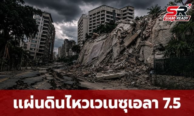 เวเนซุเอลาเผชิญแผ่นดินไหวรุนแรง 2 ระลอกซ้อน ขนาดสูงสุด 7.5 ในรอบกว่า 100 ปี