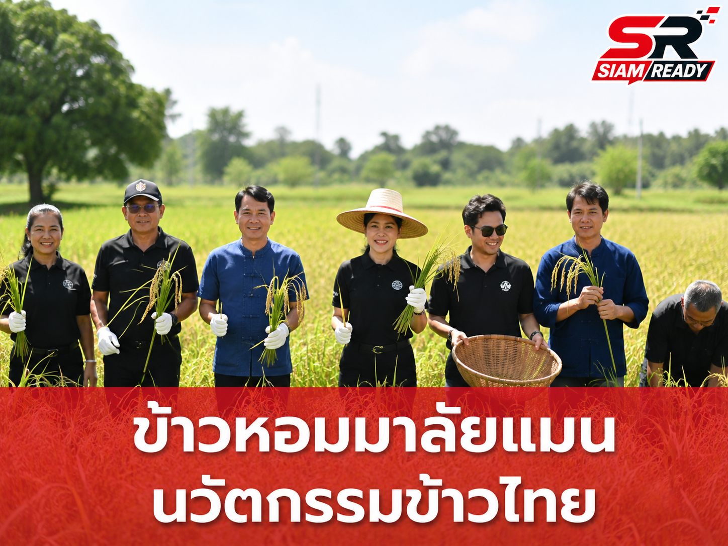 มก. กำแพงแสน เปิดตัว 'ข้าวหอมมาลัยแมน' ยกระดับมาตรฐานข้าวไทยสู่เกษตรกร