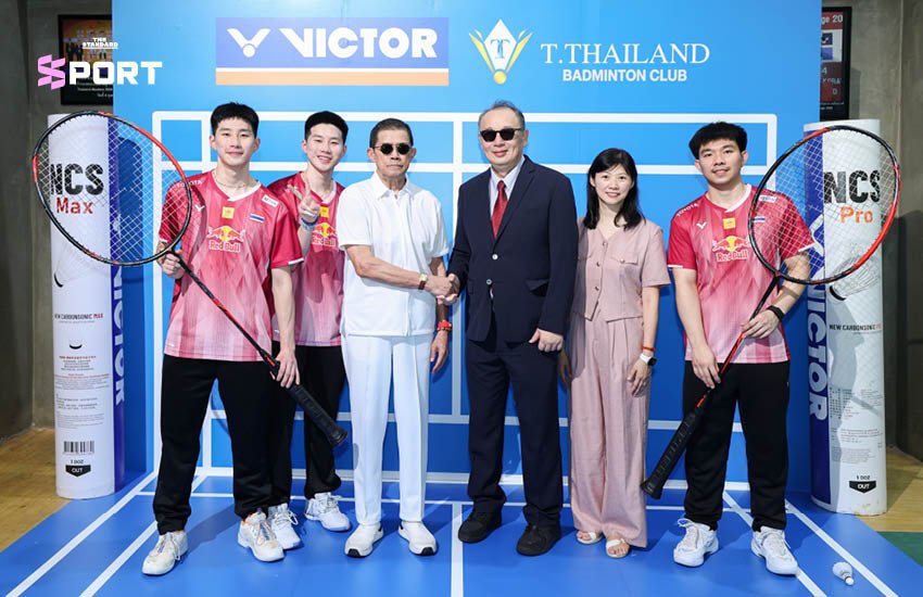 ที ไทยแลนด์ จับมือ VICTOR ยกระดับมาตรฐานแบดมินตันไทยสู่เวทีโลก