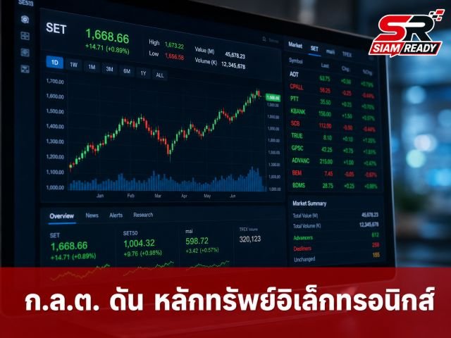 ก.ล.ต. ดัน “หลักทรัพย์อิเล็กทรอนิกส์” รับสภาฯ ผ่านร่างกฎหมาย ยกระดับตลาดทุนไทยสู่ยุคดิจิทัล