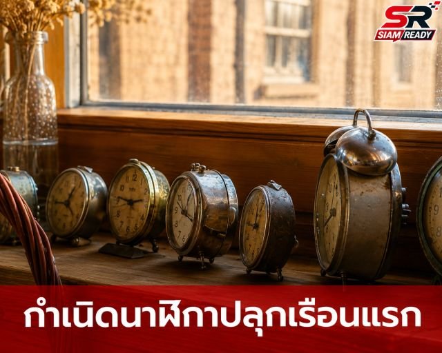 ย้อนรอยนาฬิกาปลุกเรือนแรกของโลก กับวิวัฒนาการการปลุกสุดแปลกในอดีต