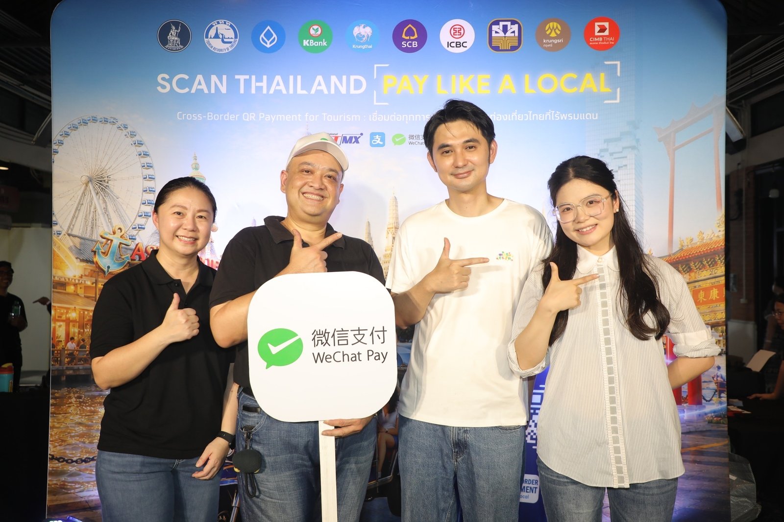 WeChat Pay ผนึกกำลัง 8 ธนาคารไทย หนุนโครงการ SCAN Thailand ยกระดับท่องเที่ยวไร้รอยต่อ