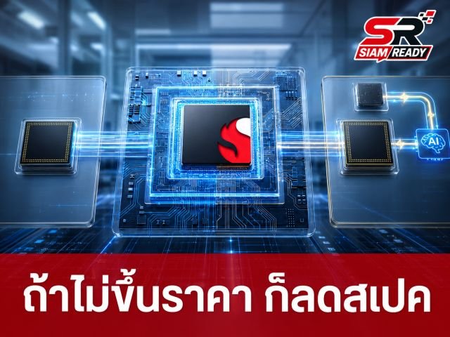 Qualcomm เตรียมเปิดตัวชิป 2nm สองเวอร์ชัน รองรับทั้ง LPDDR5X และ LPDDR6