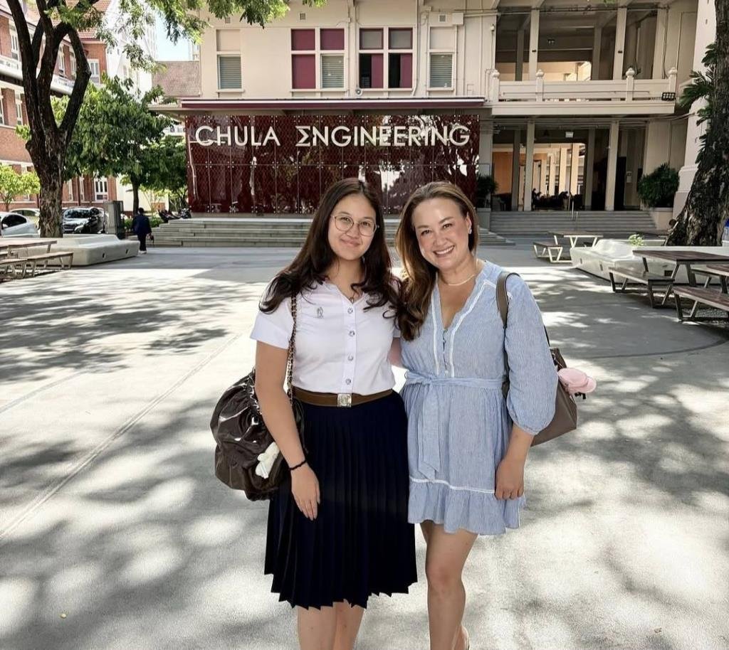 “คริสติน่า เศรษฐบุตร” สุดปลื้มใจ “น้องทีน่า” ลูกสาวคนเก่ง ก้าวสู่รั้ววิศวะจุฬาฯ