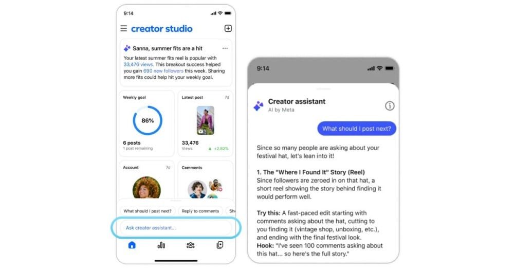 Facebook ปัดฝุ่น Creator Studio คัมแบ็กพร้อมอัปเกรดเครื่องมือ AI เต็มรูปแบบ