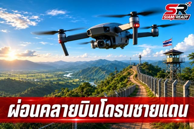 CAAT ปรับมาตรการใหม่ ผ่อนคลายการบินโดรนพื้นที่ชายแดนไทย-กัมพูชา