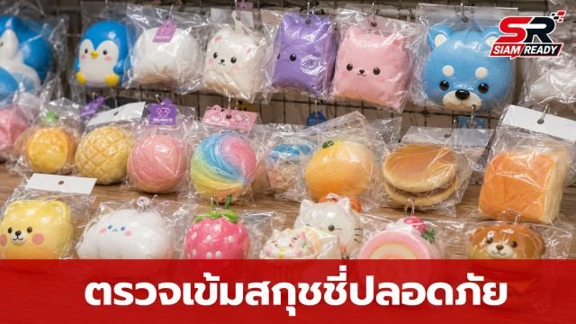 สคบ. จับมือ สมอ. ลุยตรวจมาตรฐานของเล่น 'สกุชชี่' ป้องกันอันตรายต่อผู้บริโภค