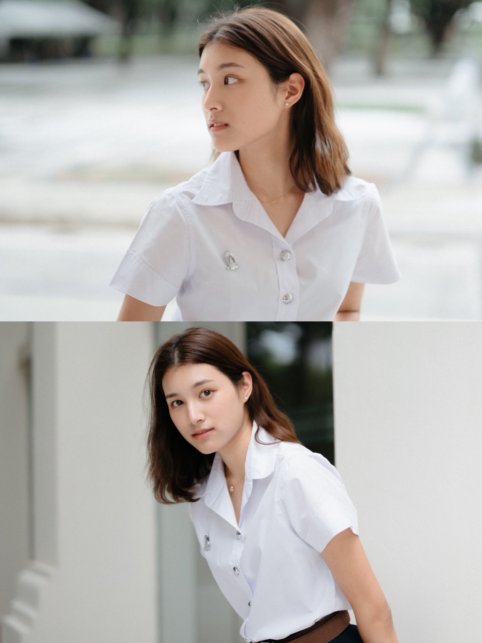 ส่องความสดใส 'ปวรดา' บุตรสาวคนเล็ก 'ถกลเกียรติ' ในลุคนิสิตปี 4