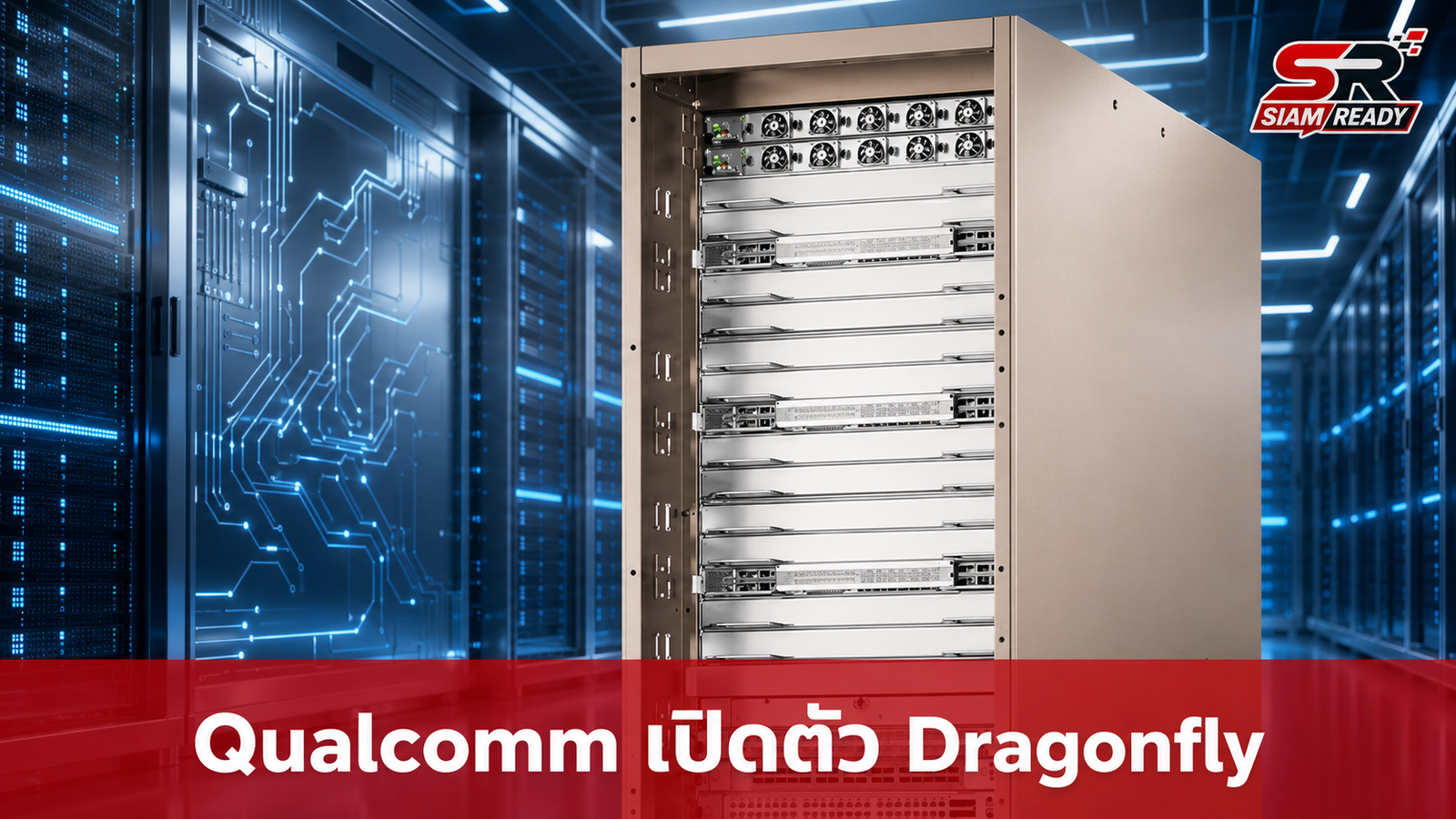 Qualcomm รุกตลาด Data Center เปิดตัวโซลูชัน 'Dragonfly' เสริมแกร่งประมวลผล AI