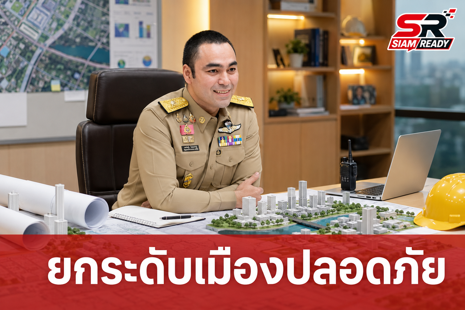 มท.3 สั่งกรมโยธาฯ เร่งเครื่อง 'พลิกฟื้นวิถีชีวิตประชาชน' เน้นสร้างเมืองปลอดภัยรับมือภัยพิบัติ