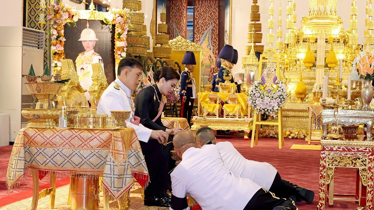 พระบาทสมเด็จพระเจ้าอยู่หัว และสมเด็จพระนางเจ้าฯ พระบรมราชินี เสด็จฯ ทรงบำเพ็ญพระราชกุศลปัณรสมวาร อุทิศถวายแด่ สมเด็จพระเจ้าลูกเธอ เจ้าฟ้าพัชรกิติยาภาฯ