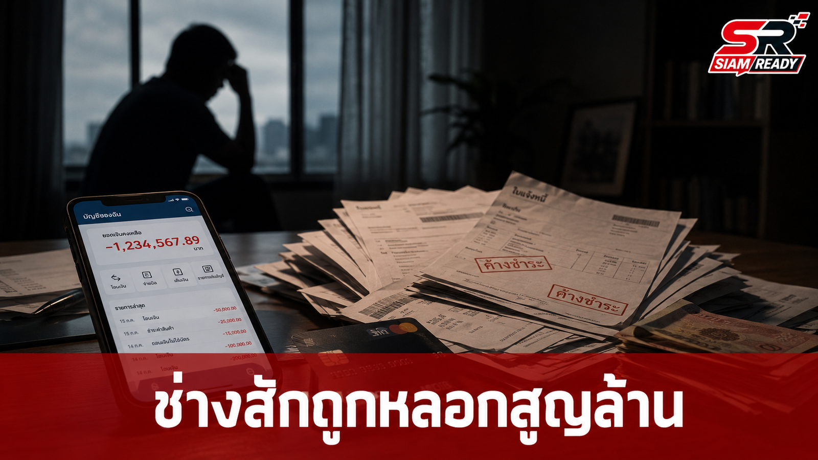 ช่างสักร้องสายไหมต้องรอด ถูกแม่เลี้ยงเดี่ยวลูก 5 หลอกยืมเงิน 6 ปี สูญเกือบล้าน