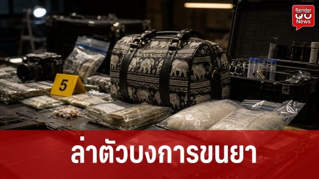 ตำรวจเร่งล่า 'รินริน' บงการแอร์สาวขนยา พบเฮโรอีนซุกกระเป๋าช้าง