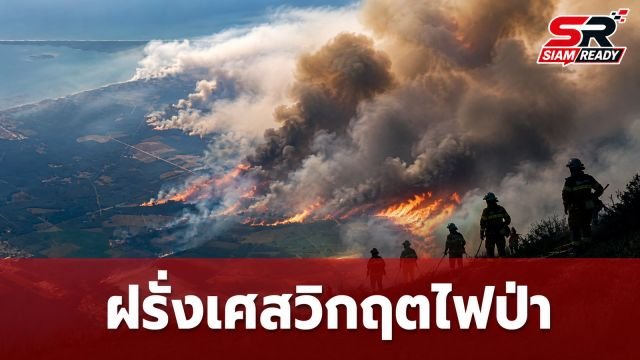 ฝรั่งเศสเผชิญวิกฤตไฟป่าระลอกใหม่ คลื่นความร้อนจ่อถล่มซ้ำ