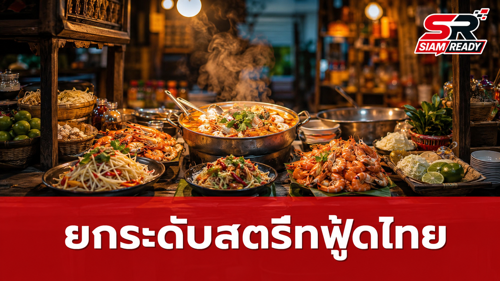 รัฐบาลเปิดตัวแอปฯ 'Thai Street Gold Star' ยกระดับสตรีทฟู้ดไทยสู่มาตรฐานสากล