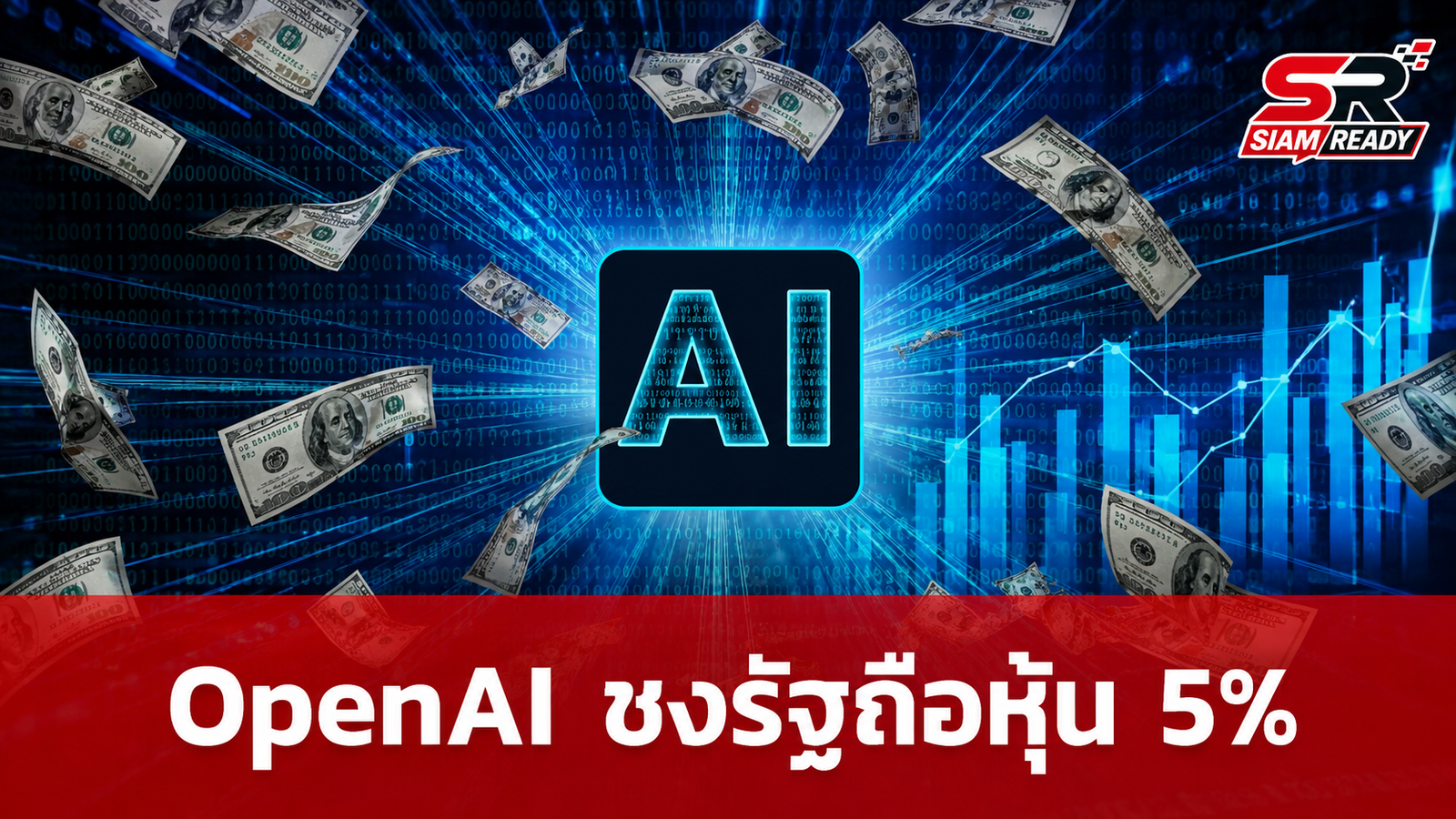 OpenAI ชงรัฐบาลสหรัฐฯ ถือหุ้น 5% ตั้งกองทุนมั่งคั่งสาธารณะแบ่งปันกำไร AI คืนประชาชน