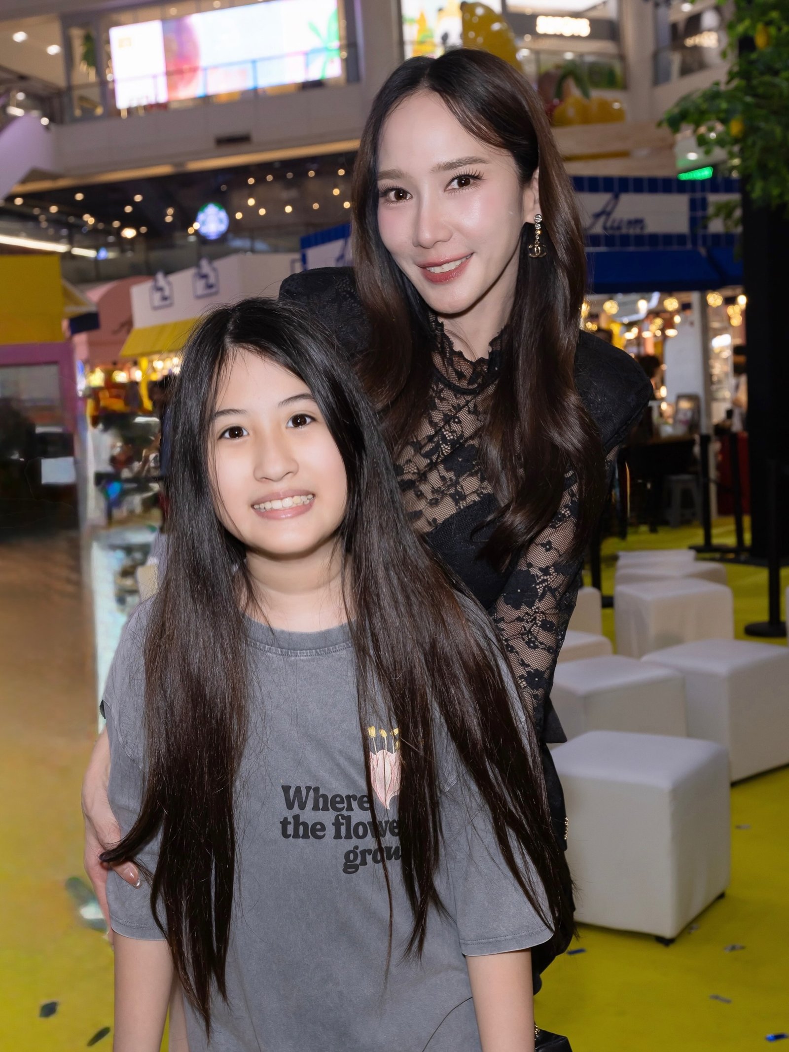 โมเมนต์อบอุ่นใจ อั้ม พัชราภา ร่วมเฟรม น้องมายู ฉายแววซุปตาร์ตามรอยผู้ใหญ่