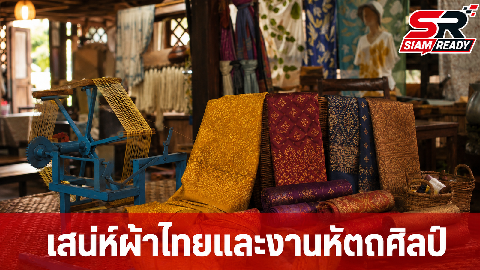 กรมประชาสัมพันธ์ ชวนสัมผัสเสน่ห์งานหัตถศิลป์ไทยในงาน Legacy of Thai Textiles & Fashion