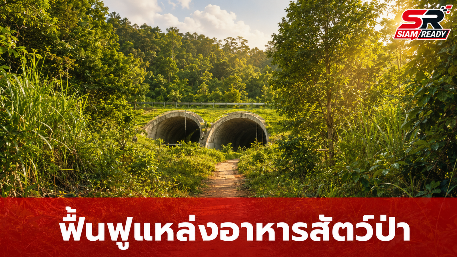 อช.ทับลาน ผนึกกำลังมูลนิธิอิออน ฟื้นฟูแหล่งอาหารสัตว์ป่าเชื่อมผืนป่ามรดกโลก
