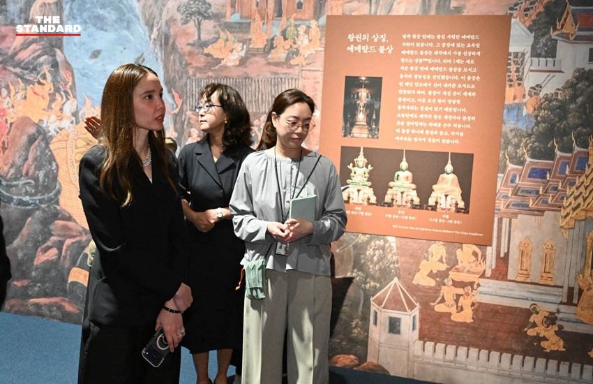ซาบีดา เยือนกรุงโซล ชมมหกรรมศิลปะไทยครั้งประวัติศาสตร์ ชูโบราณวัตถุกว่า 200 รายการ
