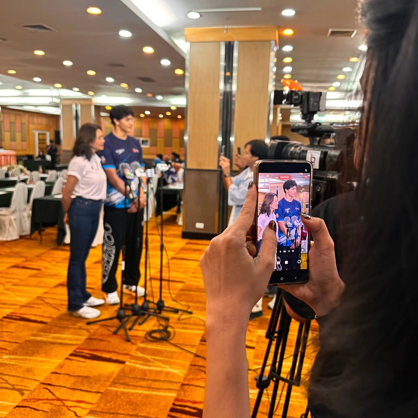 ลูกเกด เมทินี ภูมิใจ สกาย ลูกชายติดทีมชาติไทย ลุยศึกว่ายน้ำระดับทวีป
