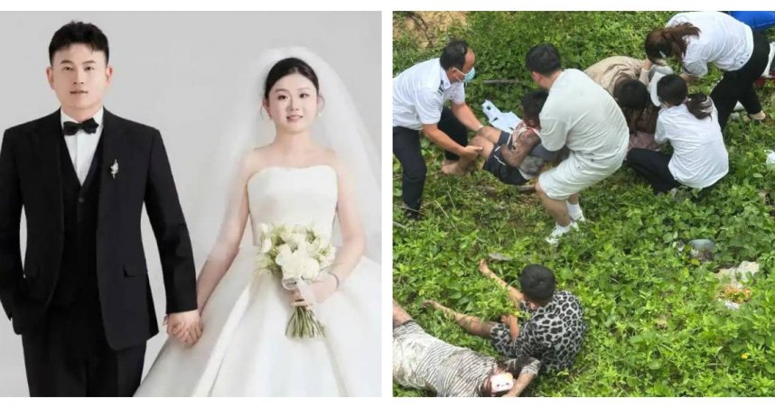 ฮันนีมูนระทึก! ตำรวจหนุ่มสวมวิญญาณฮีโร่ ช่วย 5 ชีวิตรอดหวุดหวิดกลางหน้าผา