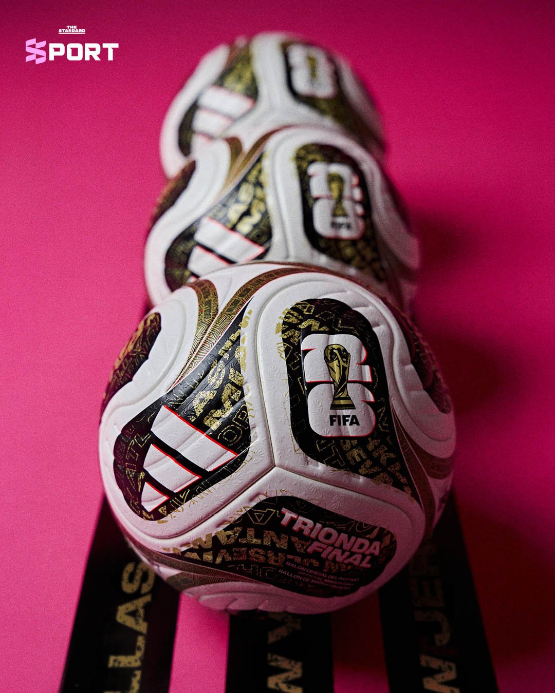 adidas เผยโฉม TRIONDA FINAL ลูกฟุตบอลนัดตัดสินศึกฟุตบอลโลก 2026