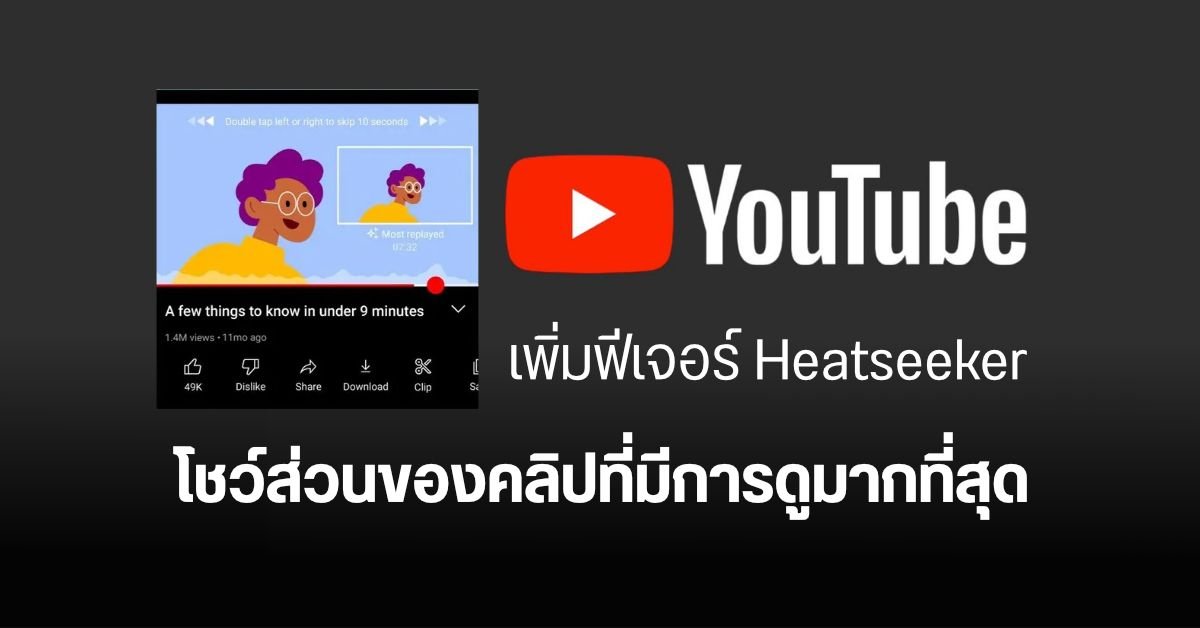 YouTube ปรับเกณฑ์นับยอดวิวใหม่ เริ่มนับตั้งแต่วินาทีแรกที่กดดู มีผล 24 ส.ค. นี้