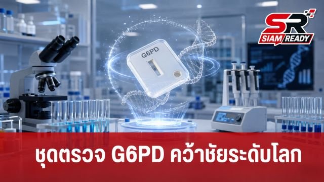 นวัตกรรม 'ชุดตรวจ G6PD' คว้าชัยเวที Falling Walls Lab Bangkok 2026 เตรียมลุยศึกระดับโลกที่เบอร์ลิน