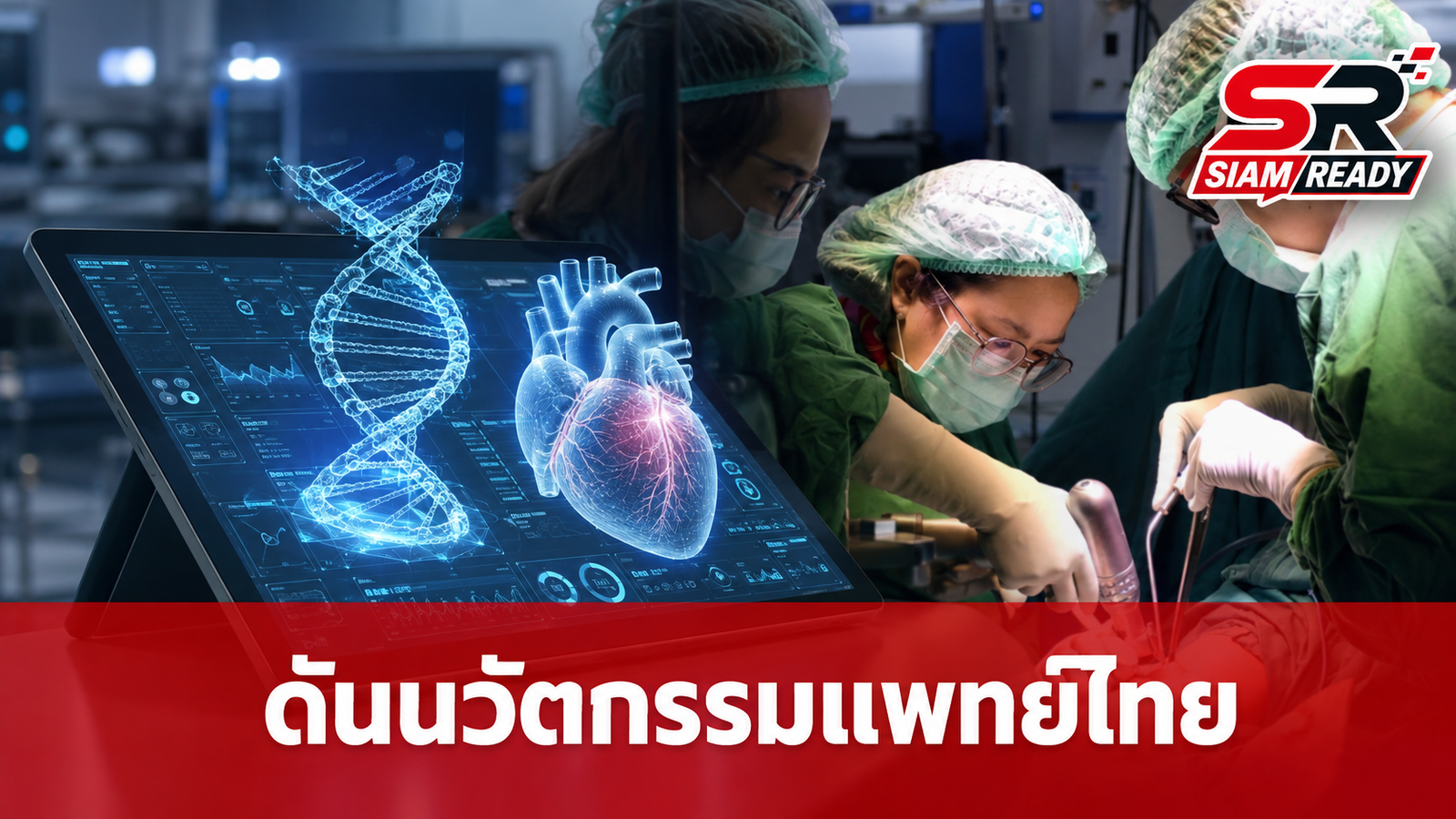 รัฐบาลดัน 4 นวัตกรรมแพทย์ไทยสู่ตลาดโลก นำร่องอุดรฯ Sandbox เชื่อม 30 บาทรักษาทุกที่