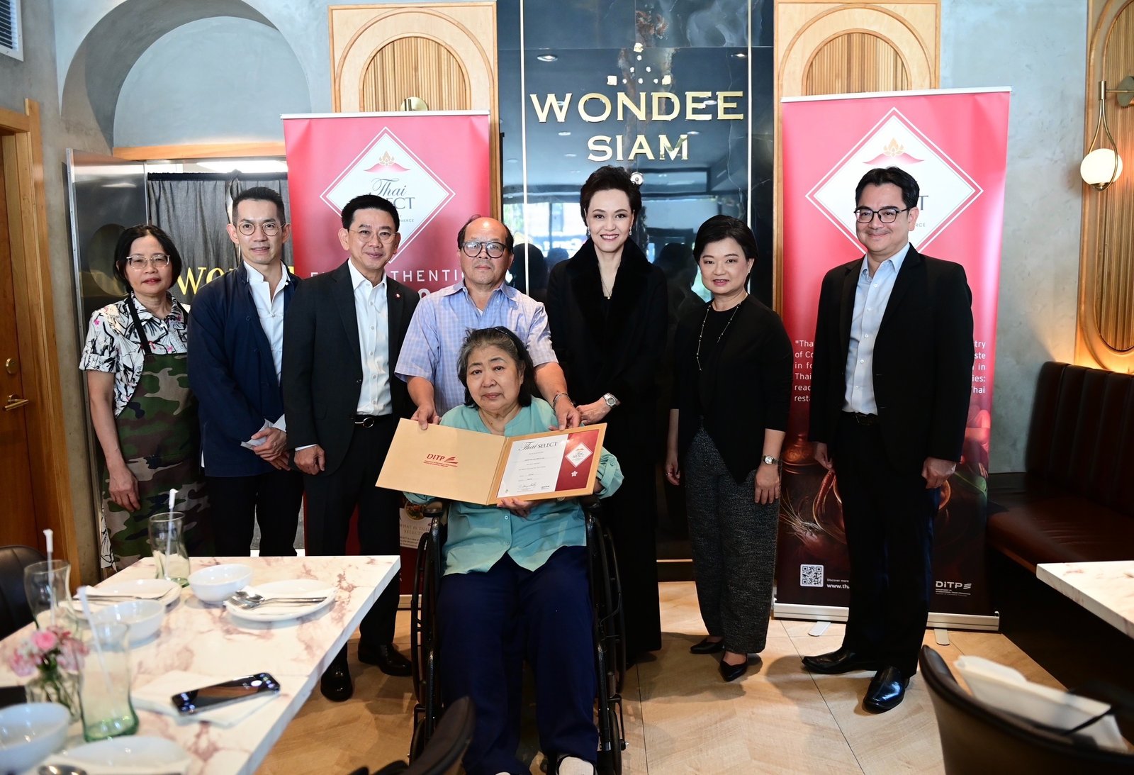 รองนายกฯ ศุภจี ลงพื้นที่นิวยอร์ก เยี่ยมชมร้านอาหารไทยมาตรฐาน Thai SELECT