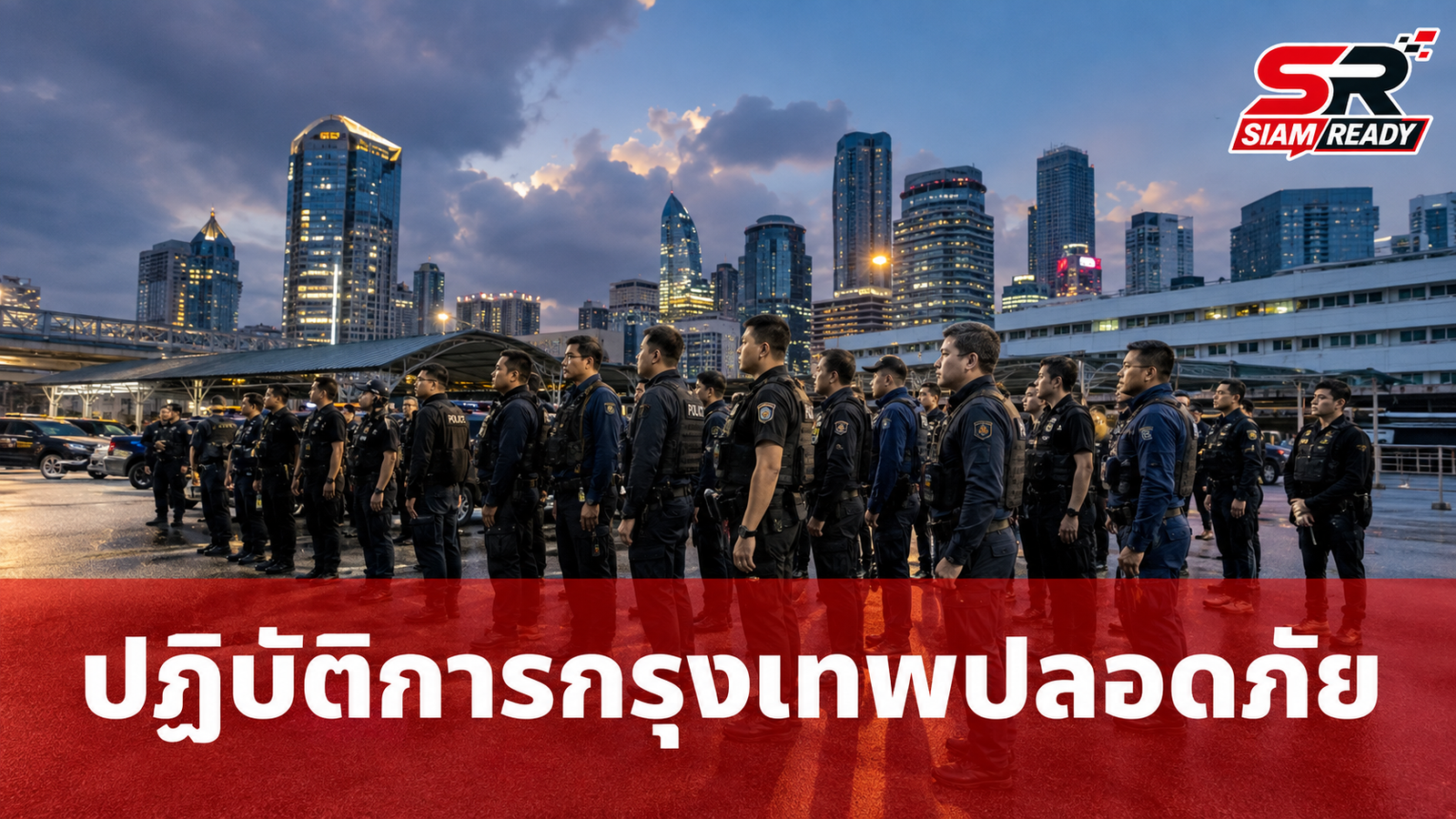 ป.ป.ส. ผนึกกำลังตำรวจนครบาล เปิดปฏิบัติการ 'กรุงเทพปลอดภัย (Safe BKK)' กวาดล้างยาเสพติดเข้มข้น