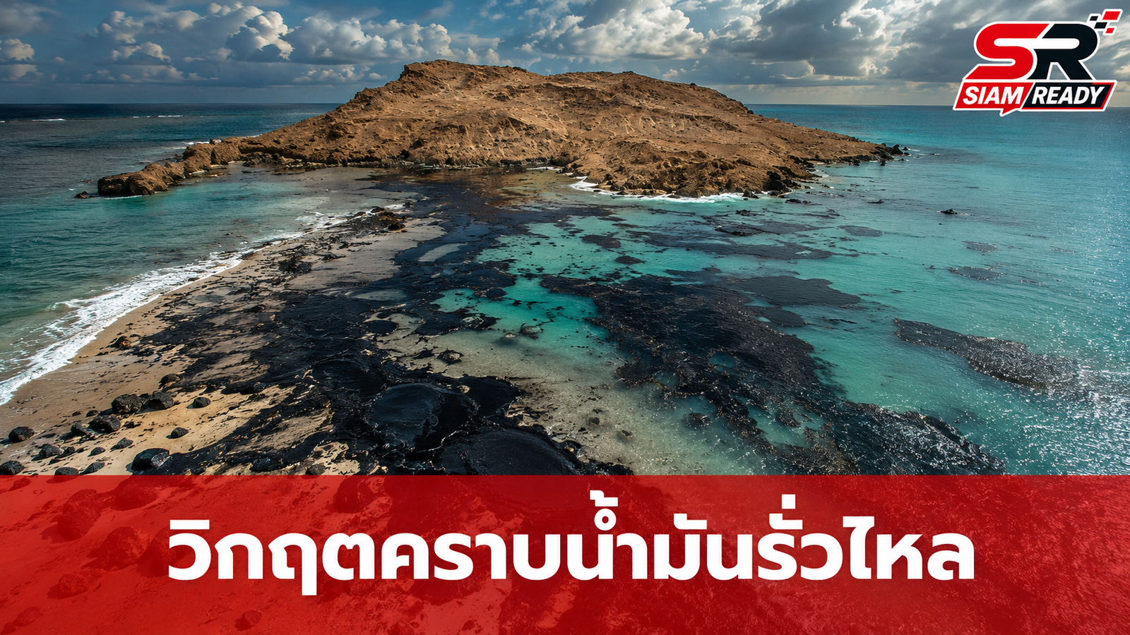วิกฤตคราบน้ำมันดิบทะลักชายฝั่งโอมาน-อิหร่าน กระทบพื้นที่กว่า 2,000 ตร.กม.