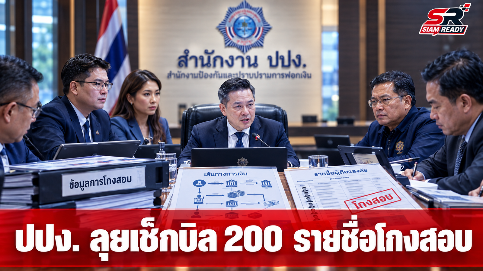 ปปง. ตรวจสอบเส้นทางเงิน 200 รายชื่อคดีโกงสอบท้องถิ่นเสร็จสิ้น จี้ข้าราชการระดับสูงซัดทอดผู้บงการ