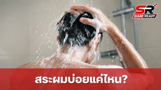 ไขข้อข้องใจ! วิจัยเผยความถี่สระผมที่เหมาะสม ป้องกันสิวและรังแคกวนใจ