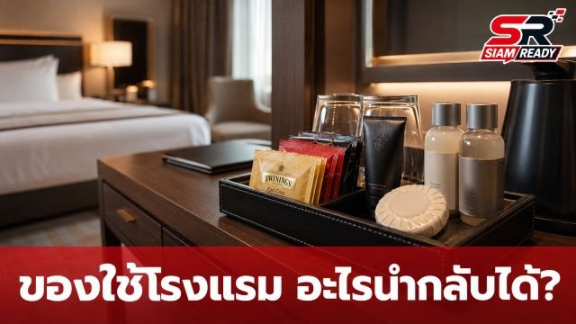 ไขข้อข้องใจ! ของใช้ในโรงแรมชิ้นไหนนำกลับบ้านได้-ชิ้นไหนต้องทิ้งไว้