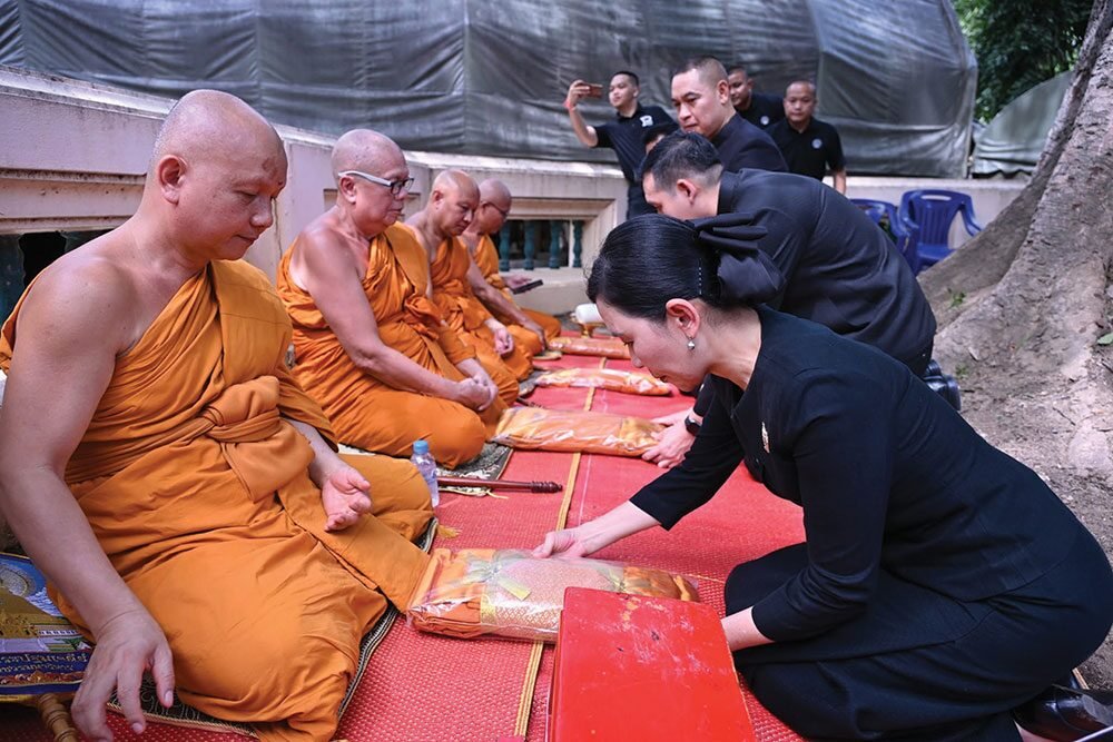 พิธีบรรจุอังคาร 'พระพรหมเวที' อดีตเจ้าอาวาสวัดพระปฐมเจดีย์ราชวรมหาวิหาร