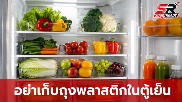 เตือนภัย! อย่าเก็บ 'ถุงพลาสติก' จากตลาดเข้าตู้เย็น เสี่ยงปนเปื้อนเชื้อโรคโดยไม่รู้ตัว