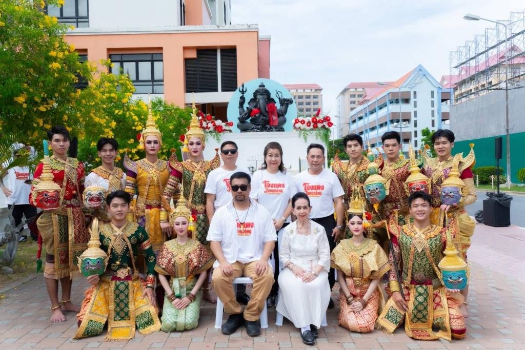 บอย เจตนิพัทธ์ บวงสรวงเปิดกล้อง 'โจงแดง' ซีรีส์โขนร่วมสมัยเชื่อมโยงคนรุ่นใหม่