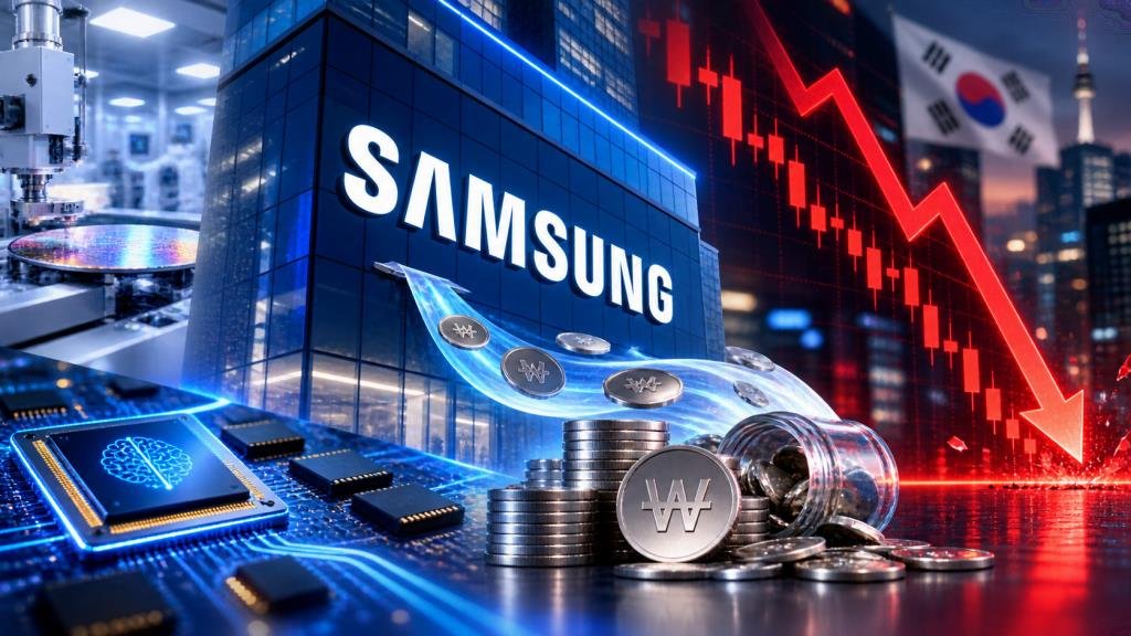 Samsung ทุ่มงบ 2.6 ล้านล้านคืนผู้ถือหุ้น แต่ราคาหุ้นดิ่งสวนทาง 8%