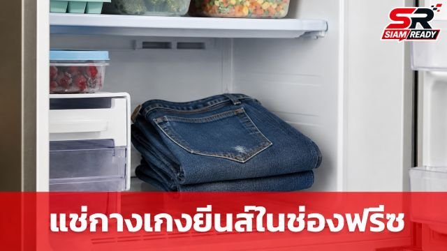 แช่กางเกงยีนส์ในช่องฟรีซช่วยอะไรได้บ้าง? เผยเคล็ดลับดูแลผ้าด้วยความเย็น
