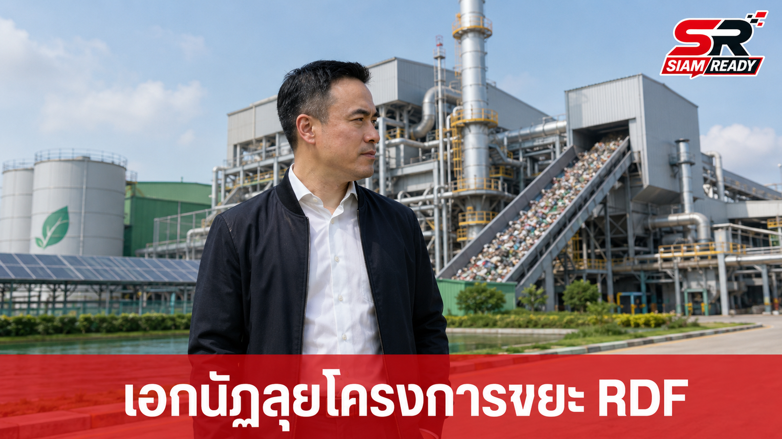 เอกนัฏ พร้อมพันธุ์ ลงพื้นที่ระยอง เร่งเครื่องโครงการผลิตเชื้อเพลิง RDF จากขยะชุมชน
