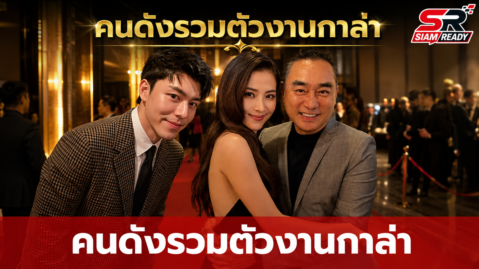 ใหญ่ อมาตย์ นำทีมคนดังร่วมงานกาล่าเมืองมารยา จับตา ใบเฟิร์น-เจษ ควงคู่ปรากฏตัว
